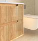 Byron Fluted 1800mm Woodland Oak Wall Hung Vanity