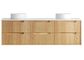 Byron Fluted 1800mm Woodland Oak Wall Hung Vanity