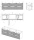Byron Fluted 1800mm Woodland Oak Wall Hung Vanity