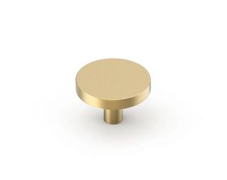Chloe - 32mm Brushed Brass Handle (Premium Solid Brass Construction)