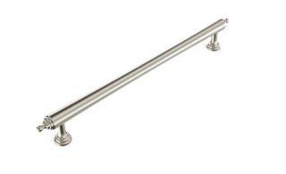 Heirloom - 233mm Brushed Nickel Handle (Premium Solid Brass Construction)