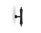 Heirloom - 80mm Matte Black Handle (Premium Solid Brass Construction)
