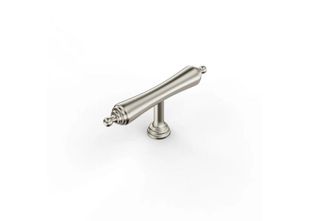 Heirloom - 80mm Brushed Nickel Handle (Premium Solid Brass Construction)
