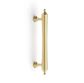 Heirloom - 140mm Brushed Brass Handle (Premium Solid Brass Construction)