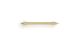 Heirloom - 171mm Brushed Brass Handle (Premium Solid Brass Construction)