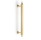 Heirloom - 171mm Brushed Brass Handle (Premium Solid Brass Construction)