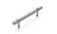 Astor - 138mm Brushed Nickel Handle (Premium Solid Brass Construction)