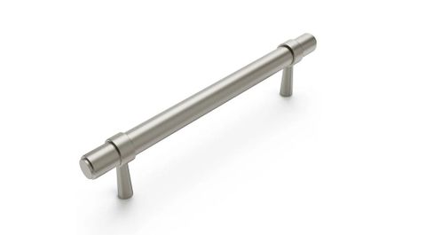 Astor - 168mm Brushed Nickel Handle (Premium Solid Brass Construction)