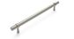 Astor - 240mm Brushed Nickel Handle (Premium Solid Brass Construction)