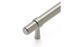 Astor - 240mm Brushed Nickel Handle (Premium Solid Brass Construction)