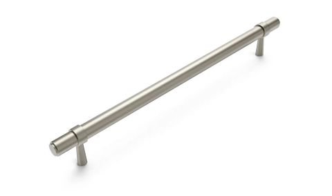 Astor - 270mm Brushed Nickel Handle (Premium Solid Brass Construction)