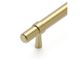 Astor - 210mm Brushed Brass Handle (Premium Solid Brass Construction)