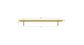 Astor - 240mm Brushed Brass Handle (Premium Solid Brass Construction)