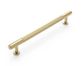 Soho - 225mm Brushed Brass Handle (Premium Solid Brass Construction)
