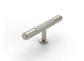Soho - 80mm Brushed Nickel Handle (Premium Solid Brass Construction)