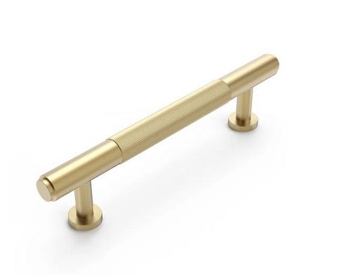 Soho - 132mm Brushed Brass Handle (Premium Solid Brass Construction)