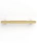 Soho - 132mm Brushed Brass Handle (Premium Solid Brass Construction)