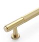 Soho - 132mm Brushed Brass Handle (Premium Solid Brass Construction)