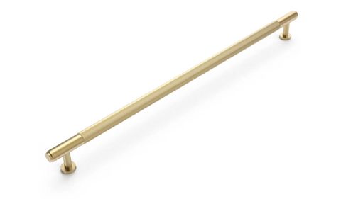 Soho - 350mm Brushed Brass Handle (Premium Solid Brass Construction)