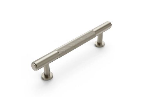 Soho - 132mm Brushed Nickel Handle (Premium Solid Brass Construction)