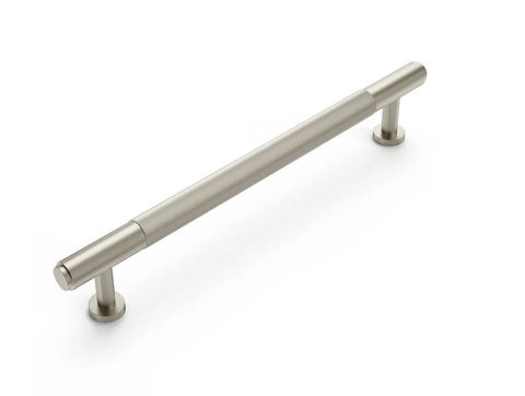 Soho - 195mm Brushed Nickel Handle (Premium Solid Brass Construction)