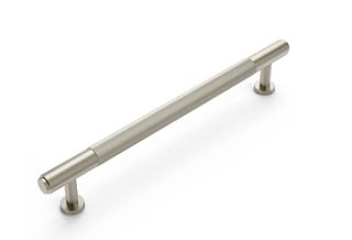 Soho - 225mm Brushed Nickel Handle (Premium Solid Brass Construction)