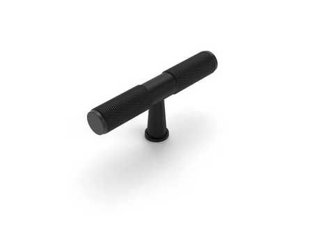 Nord - 80mm Matte Black Handle (Premium Solid Brass Construction)