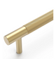 Nord - 165mm Brushed Brass Handle (Premium Solid Brass Construction)
