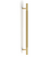 Nord - 280mm Brushed Brass Handle (Premium Solid Brass Construction)