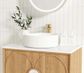 Laguna Mark II 600mm Woodland Oak Wall Hung Vanity
