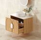 Laguna Mark II 750mm Woodland Oak Wall Hung Vanity