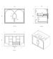 Laguna Mark II 750mm Woodland Oak Wall Hung Vanity