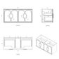 Laguna Mark II 1200mm Woodland Oak Wall Hung Vanity