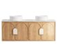 Laguna Mark II 1500mm Woodland Oak Wall Hung Vanity