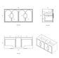 Laguna Mark II 1200mm Matte White Wall Hung Vanity
