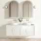 Laguna Mark II 1500mm Matte White Wall Hung Vanity