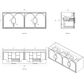 Laguna Mark II 1500mm Matte White Wall Hung Vanity