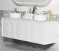 Laguna Mark II 1800mm Matte White Wall Hung Vanity
