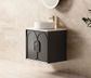 Laguna Mark II 600mm Black Oak Wall Hung Vanity