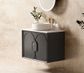 Laguna Mark II 750mm Black Oak Wall Hung Vanity