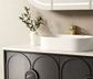 Laguna Mark II 1200mm Black Oak Wall Hung Vanity
