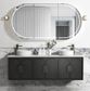 Laguna Mark II 1800mm Black Oak Wall Hung Vanity