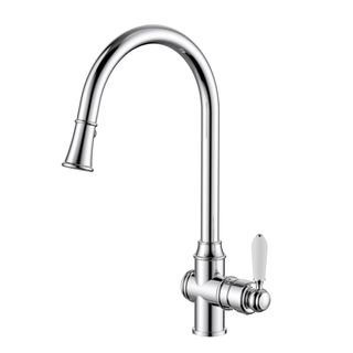 Bordeaux Chrome Pull Out Kitchen Mixer