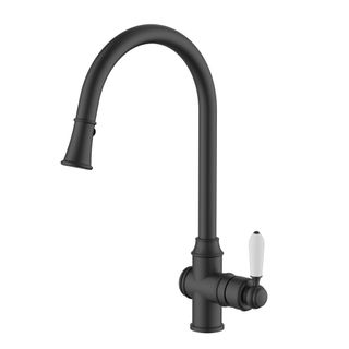 Bordeaux Black Pull Out Kitchen Mixer