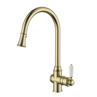 Bordeaux  Brushed Bronze Pull Out Kitchen Mixer