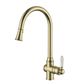 Bordeaux  Brushed Bronze Pull Out Kitchen Mixer