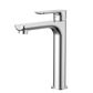 Nova Mid Rise Basin Mixer Electroplated Brushed Chrome