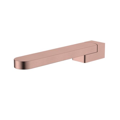 Nova Swivel Bath Spout Champagne