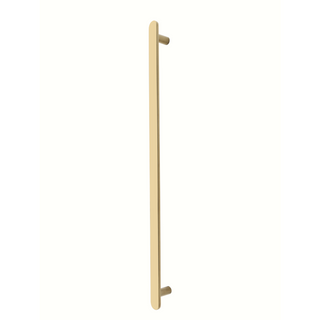Nova Vertical Heated Towel Rail PVD Brushed Bronze 900x60 With 12V Transformer