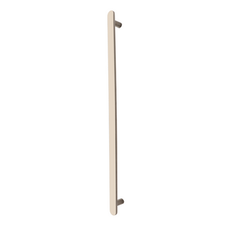 Nova Vertical Heated Towel Rail PVD Brushed Nickel 900x60 With 12V Transformer